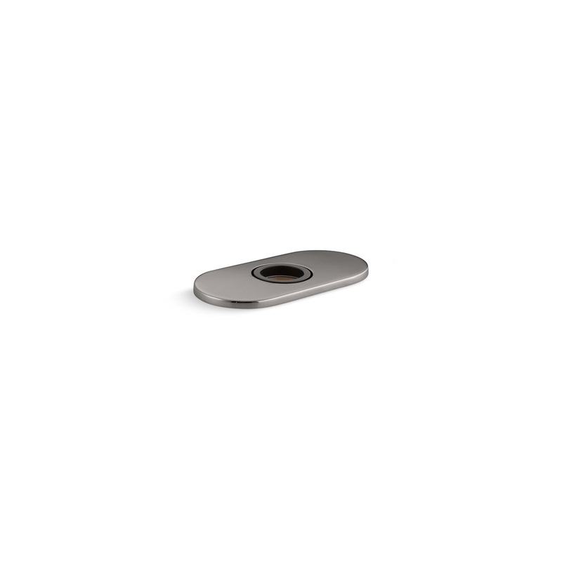 KOHLER K-13478-A-TT 4" Escutcheon Plate For Insight And Kinesis Faucet In Vibrant Titanium