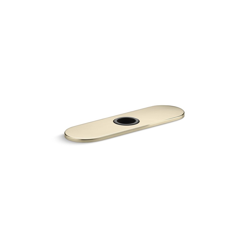 KOHLER K-13479-A-AF 8" Escutcheon Plate For Insight And Kinesis Faucet In Vibrant French Gold