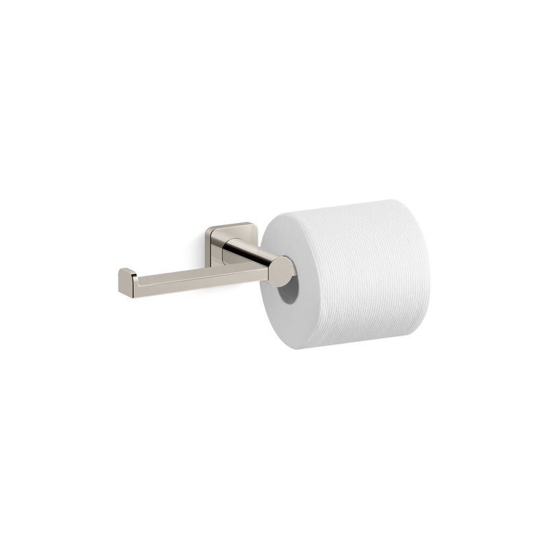 KOHLER K-21897-SN Parallel Double Toilet Paper Holder In Vibrant Polished Nickel