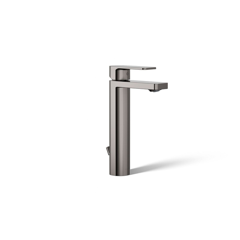 KOHLER K-23475-4N-TT Parallel Tall Single-Handle Bathroom Sink Faucet, 0.5 Gpm In Vibrant Titanium