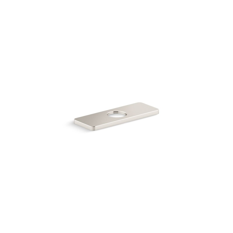 KOHLER K-23481-SN Parallel Escutcheon Plate In Vibrant Polished Nickel