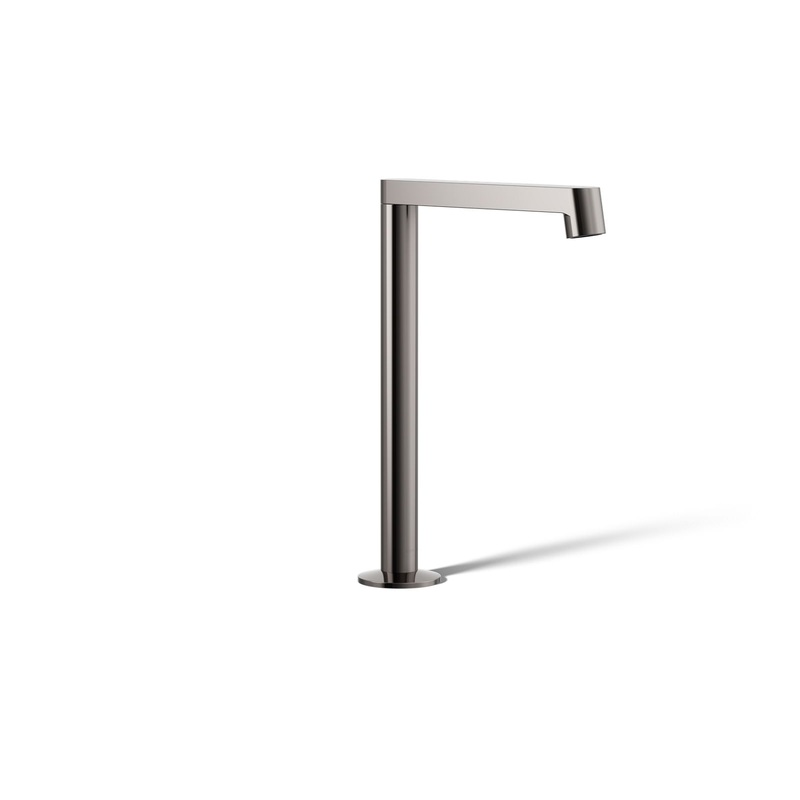 KOHLER K-23887-TT Components Bathroom Sink Faucet Spout With Row Design, 1.2 Gpm In Vibrant Titanium