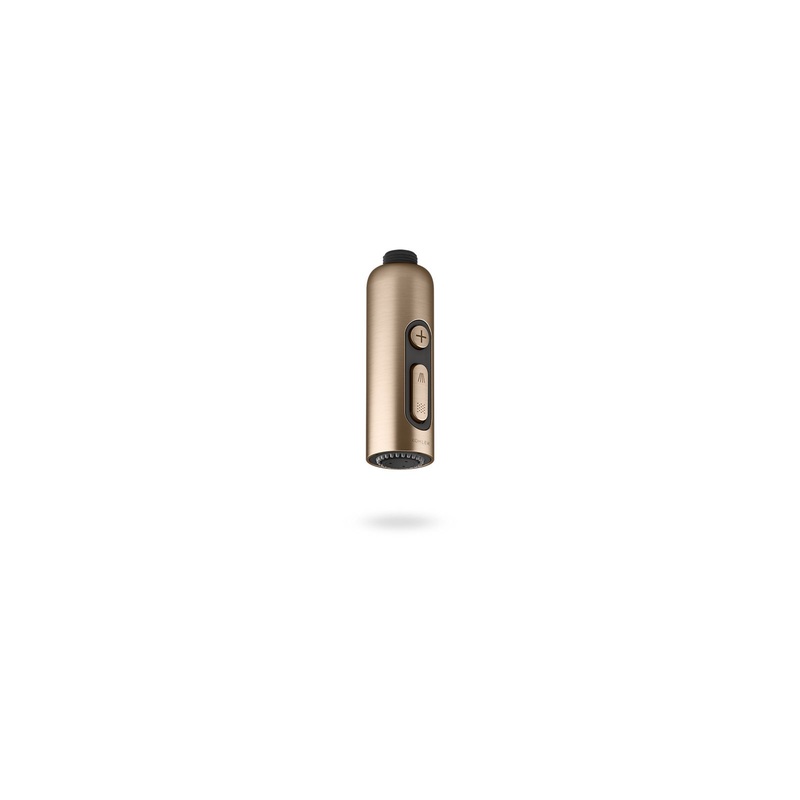 KOHLER K-26288-BV Statement Iconic Wand Two-Function Handshower, 2.5 Gpm In Vibrant Brushed Bronze