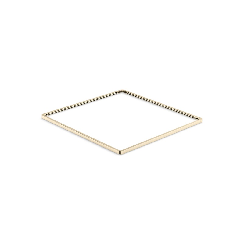 KOHLER K-31111-AF Real Rain Overhead Panel Trim In Vibrant French Gold