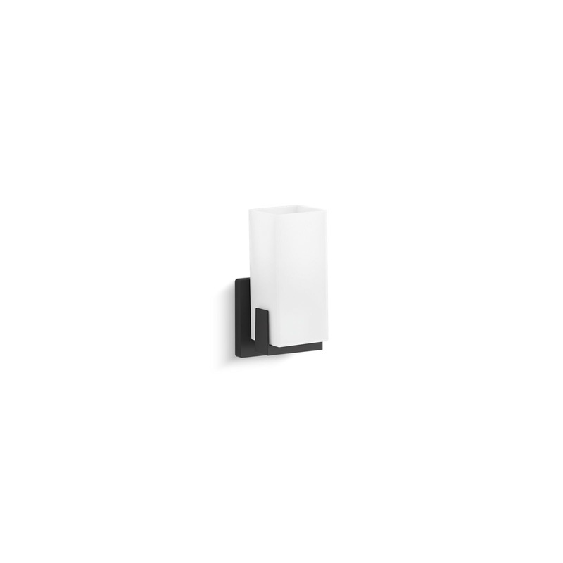KOHLER K-31492-SC01-BLL Honesty One-Light Sconce In Matte Black