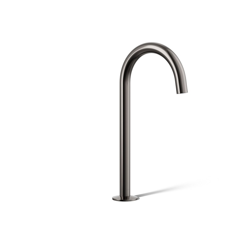 KOHLER K-77965-TT Components Bathroom Sink Faucet Spout With Tube Design, 1.2 Gpm In Vibrant Titanium
