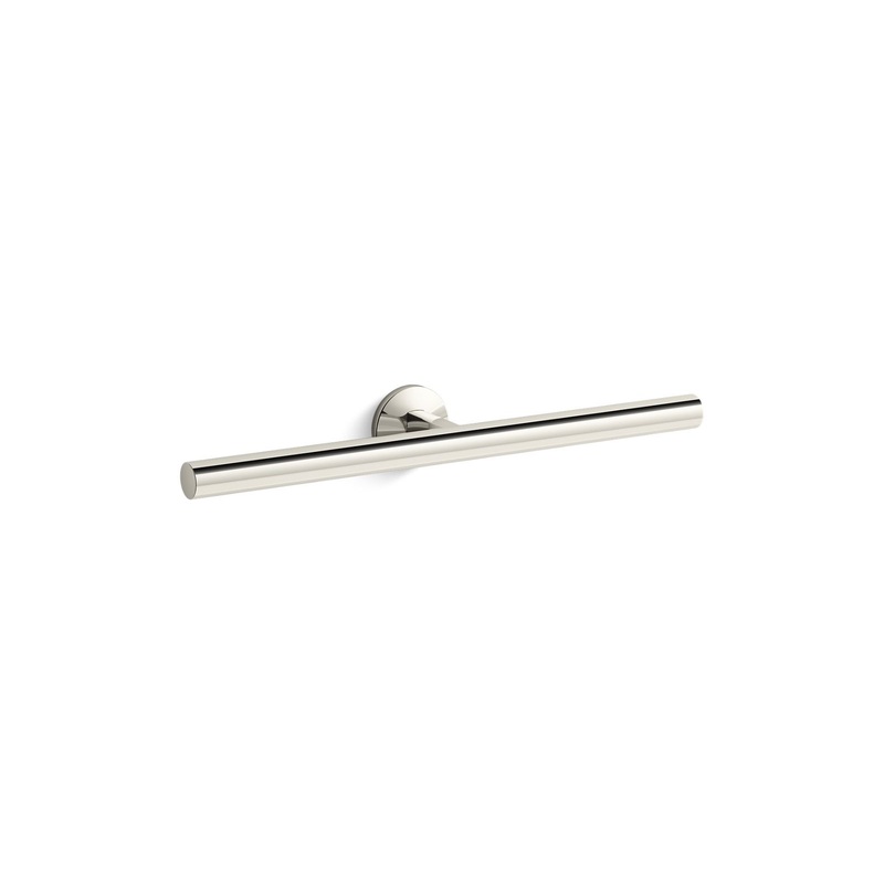 KOHLER K-78379-SN Components Double Towel Arm In Vibrant Polished Nickel
