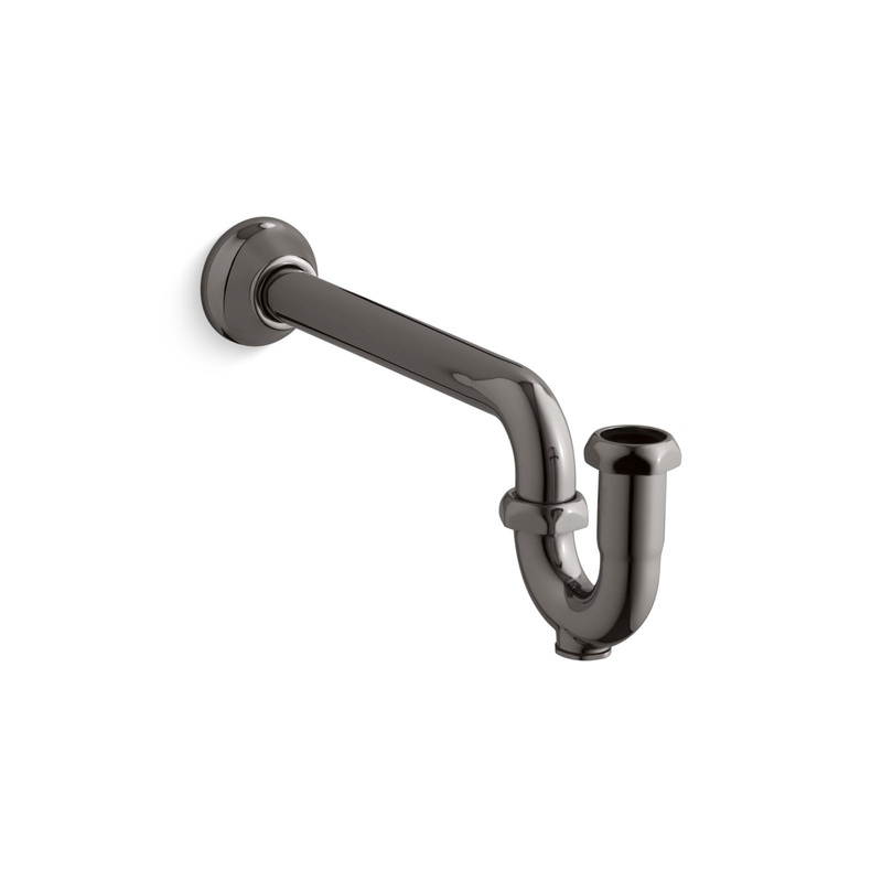 KOHLER K-9018-TT Adjustable P-Trap With Long Tubing Outlet, 1-1/4" X 1-1/4" In Vibrant Titanium