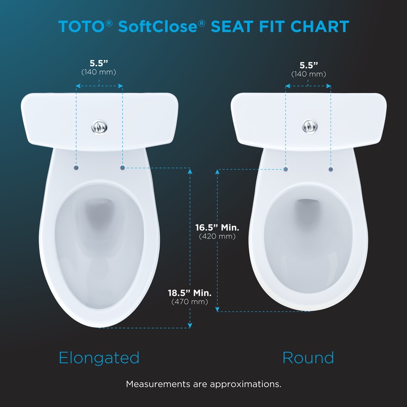 TOTO SS204#03 Oval Softclose Slow Close Elongated Toilet Seat And Lid - Bone