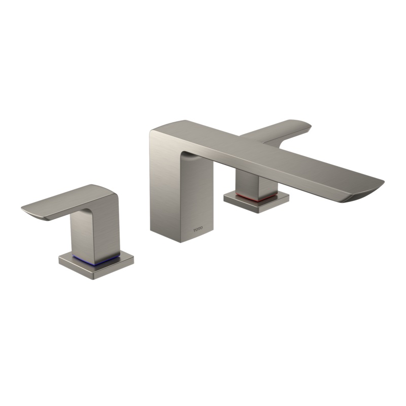 TOTO TBG02201U#BN Gr Two-Handle Deck-Mount Roman Tub Filler Trim - Brushed Nickel