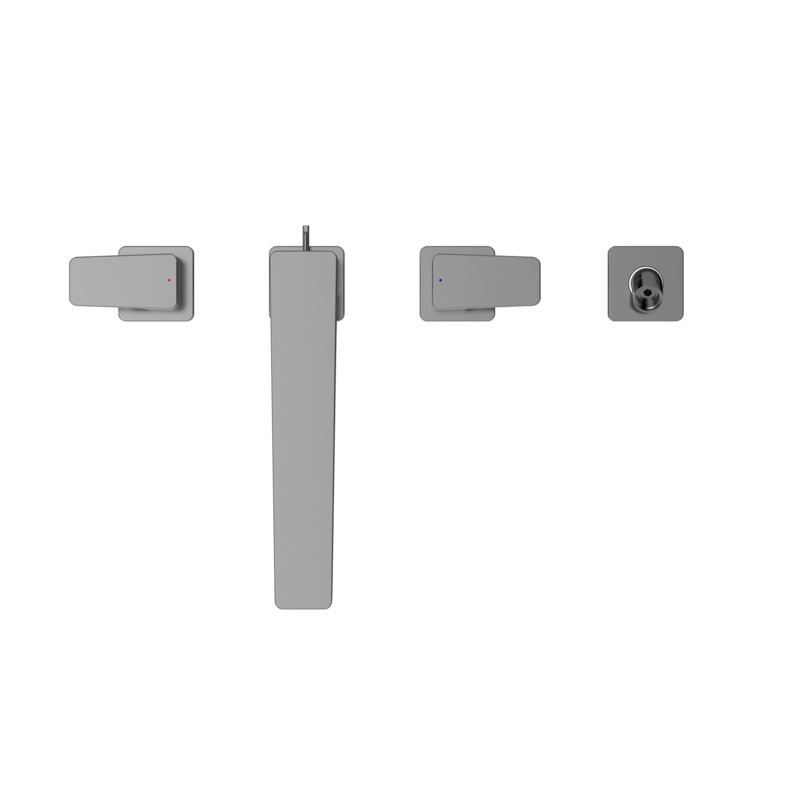 TOTO TBG07202U#CP Ge Two-Handle Deck-Mount Roman Tub Filler Trim With Handshower - Polished Chrome