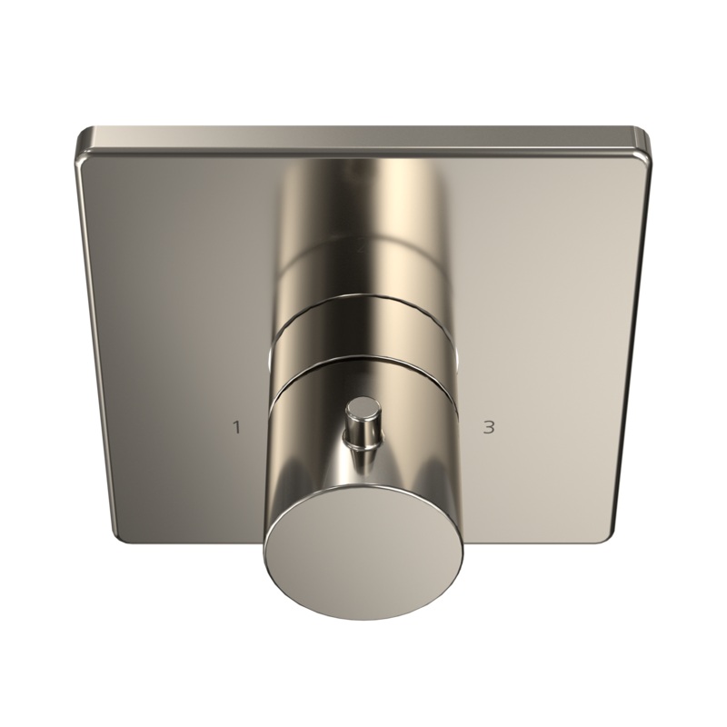 TOTO TBV02104U#PN Square Three-Way Diverter Shower Trim - Polished Nickel