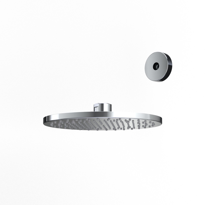 TOTO TBW07002U1#CP G Series 2.5 Gpm Single Spray 10 Inch Round Showerhead With Comfort Wave Technology - Polished Chrome
