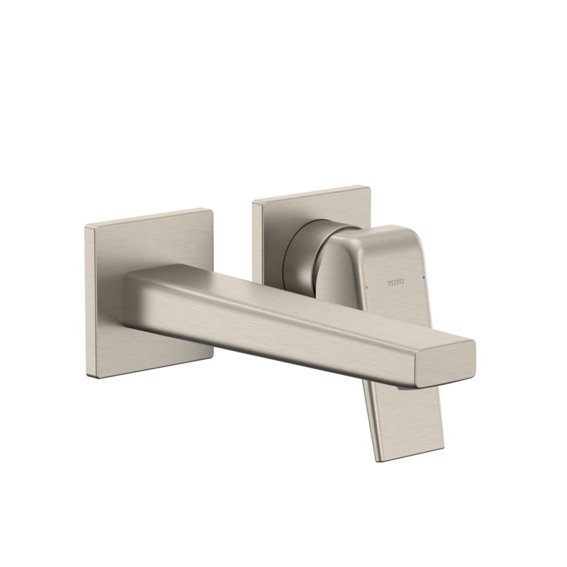 TOTO TLG10307U#BN Gb 1.2 Gpm Wall-Mount Single-Handle Bathroom Faucet With Comfort Glide Technology - Brushed Nickel