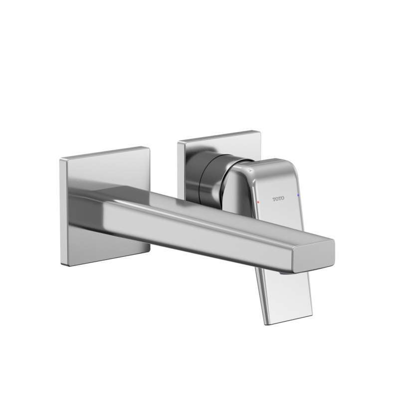 TOTO TLG10307U#CP Gb 1.2 Gpm Wall-Mount Single-Handle Bathroom Faucet With Comfort Glide Technology - Polished Chrome