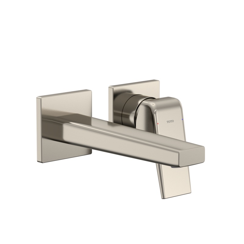 TOTO TLG10307U#PN Gb 1.2 Gpm Wall-Mount Single-Handle Bathroom Faucet With Comfort Glide Technology - Polished Nickel