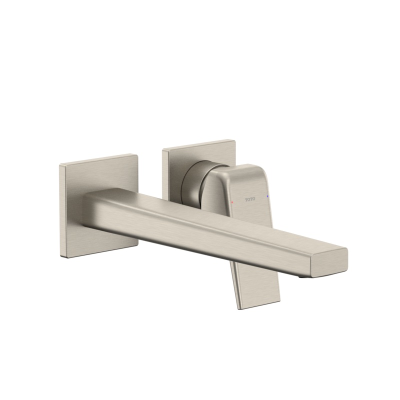 TOTO TLG10308U#BN Gb 1.2 Gpm Wall-Mount Single-Handle Long Bathroom Faucet With Comfort Glide Technology - Brushed Nickel