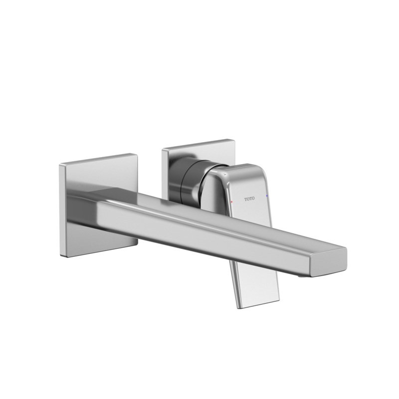 TOTO TLG10308U#CP Gb 1.2 Gpm Wall-Mount Single-Handle Long Bathroom Faucet With Comfort Glide Technology - Polished Chrome