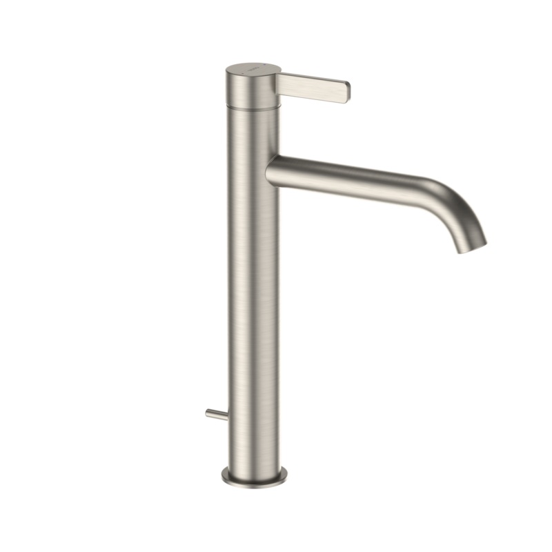 TOTO TLG11305U#BN Gf 1.2 Gpm Single Handle Vessel Bathroom Sink Faucet With Comfort Glide Technology - Brushed Nickel
