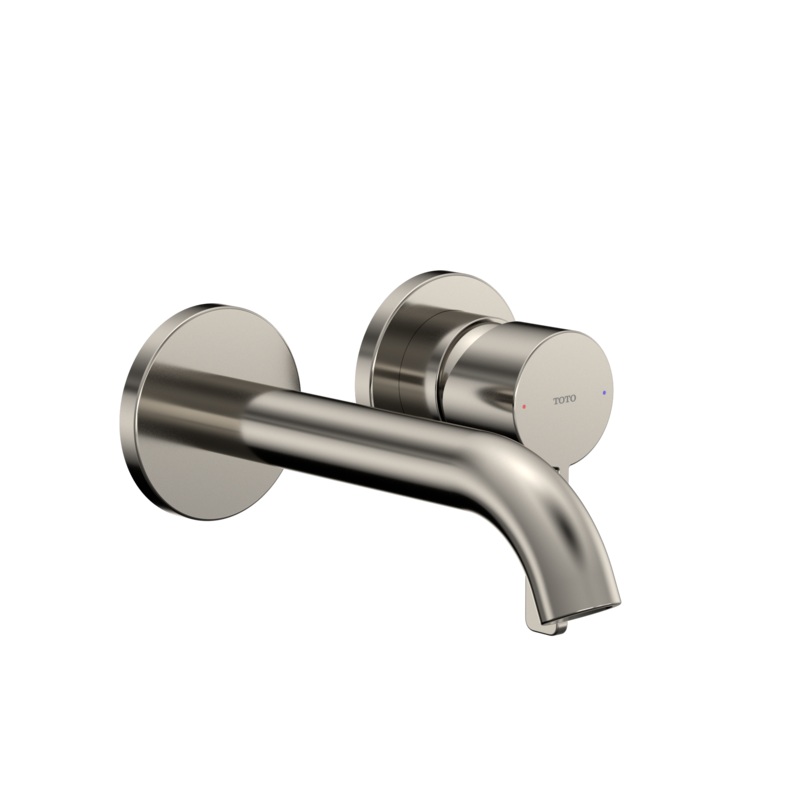 TOTO TLG11307U#PN Gf 1.2 Gpm Wall-Mount Single-Handle Bathroom Faucet With Comfort Glide Technology - Polished Nickel