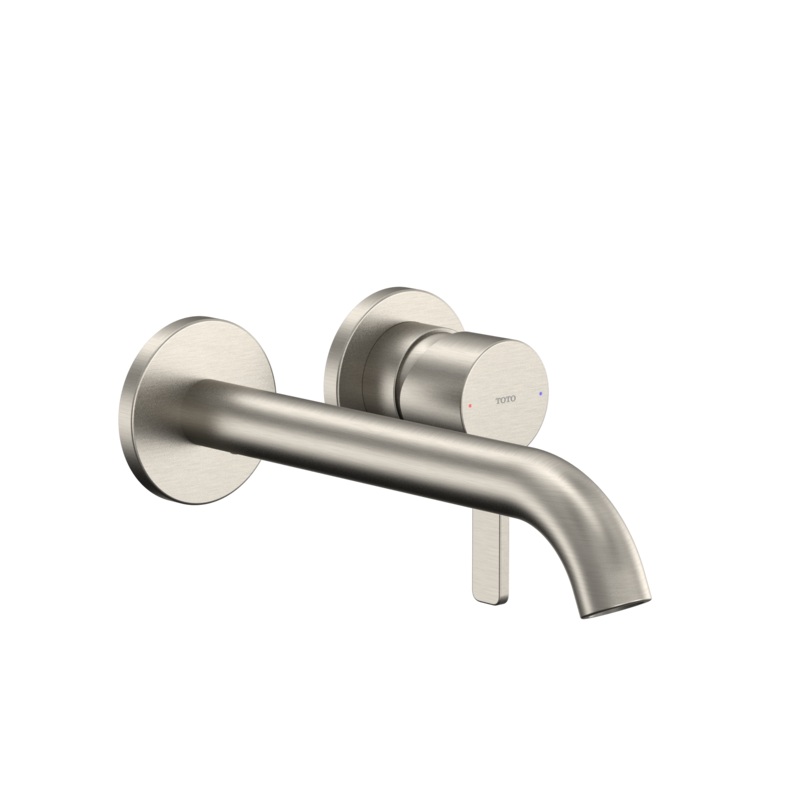 TOTO TLG11308U#BN Gf 1.2 Gpm Wall-Mount Single-Handle Long Bathroom Faucet With Comfort Glide Technology - Brushed Nickel