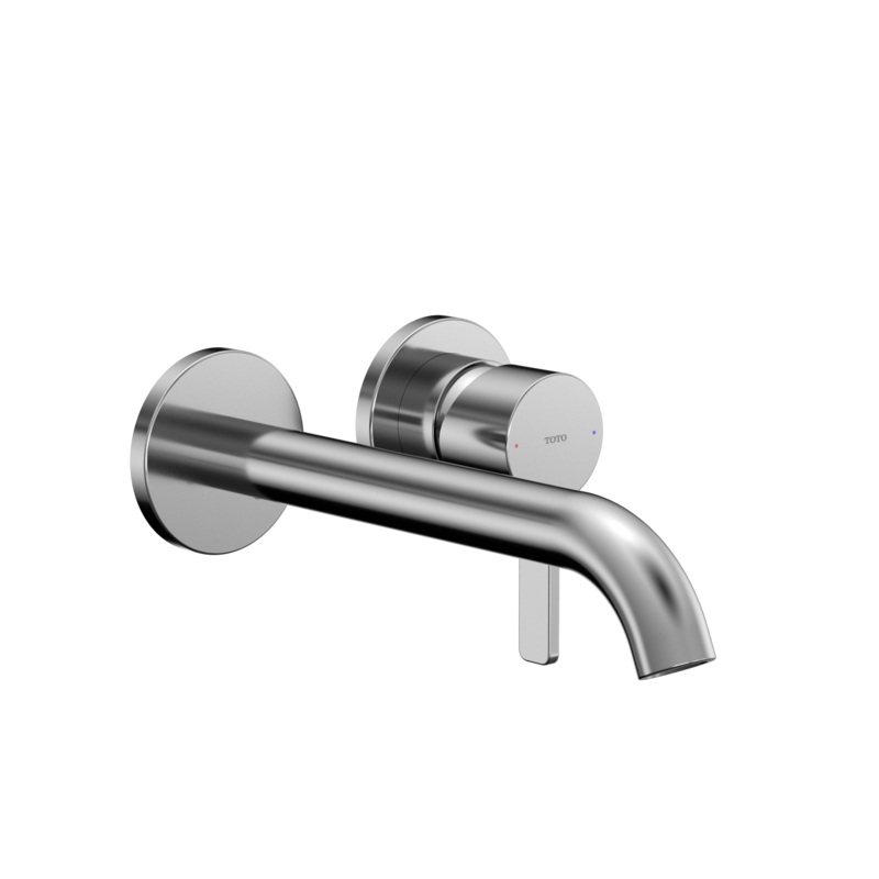 TOTO TLG11308U#CP Gf 1.2 Gpm Wall-Mount Single-Handle Long Bathroom Faucet With Comfort Glide Technology - Polished Chrome