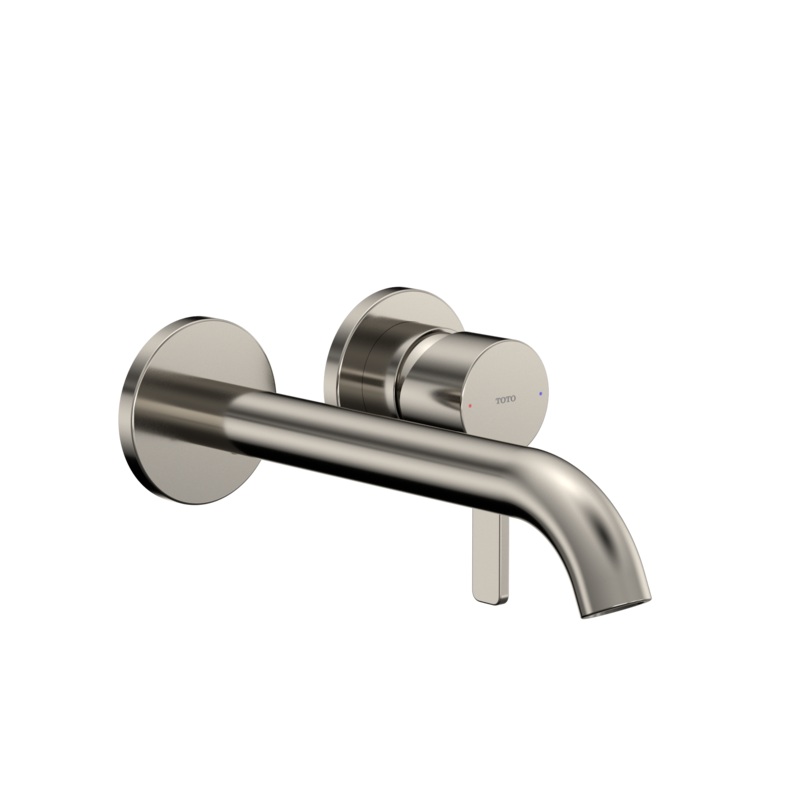 TOTO TLG11308U#PN Gf 1.2 Gpm Wall-Mount Single-Handle Long Bathroom Faucet With Comfort Glide Technology - Polished Nickel