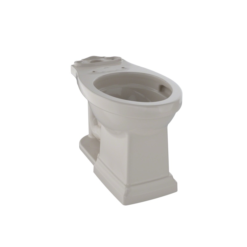 TOTO C404CUFG#03 Promenade Ii Universal Height Toilet Bowl With Cefiontect - Bone