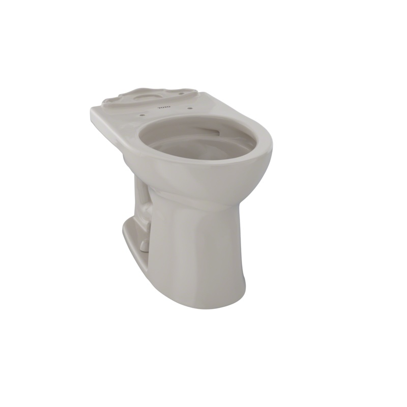 TOTO C453CUFG#03 Drake Ii Universal Height Round Toilet Bowl With Cefiontect - Bone