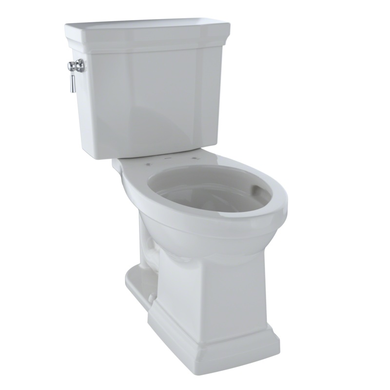 TOTO CST404CUFG#11 Promenade Ii 1G Two-Piece Elongated 1.0 Gpf Universal Height Toilet With Cefiontect - Colonial White