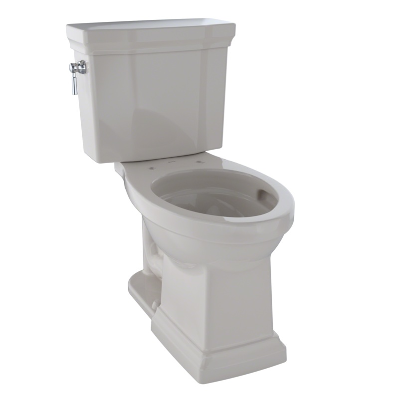 TOTO CST404CUFG#12 Promenade Ii 1G Two-Piece Elongated 1.0 Gpf Universal Height Toilet With Cefiontect - Sedona Beige