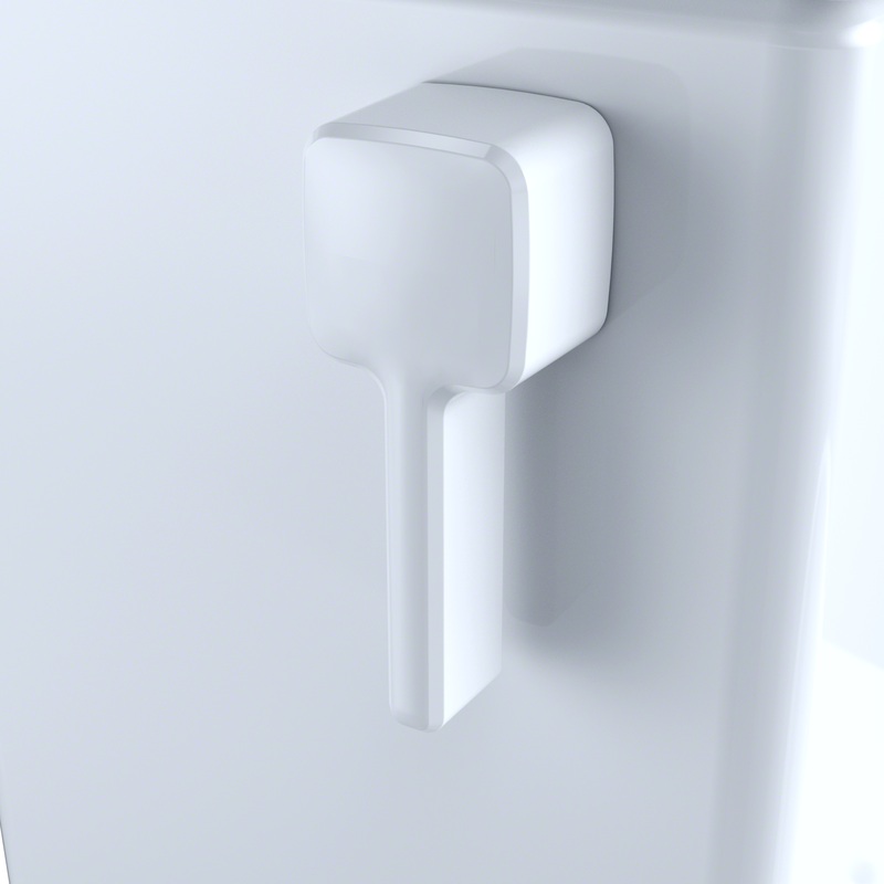 TOTO THU416#01 Trip Lever Handle W/ Spud And Mounting Nut - Cotton White