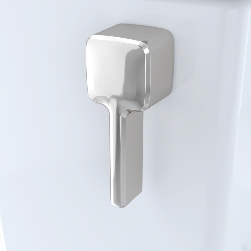 TOTO THU416#PN Trip Lever Handle W/ Spud And Mounting Nut - Polished Nickel