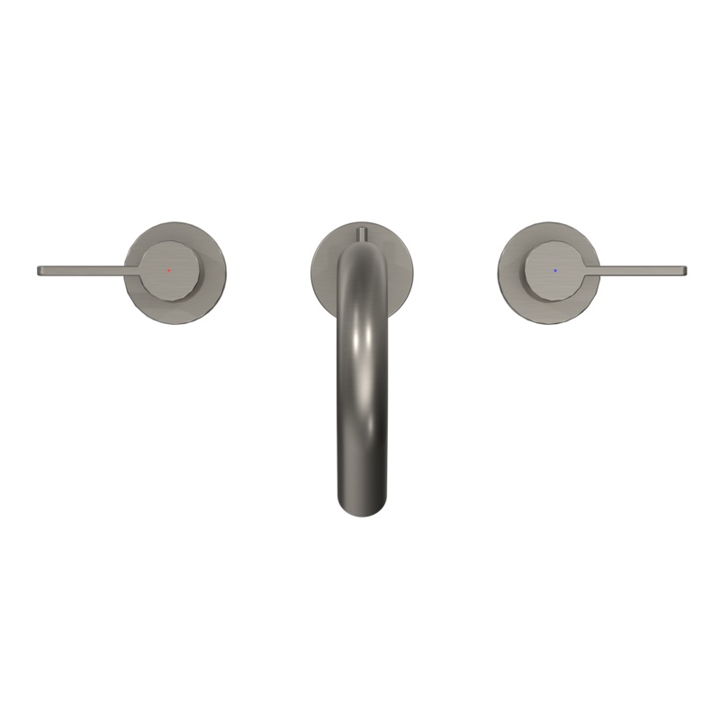 TOTO TLG11201UA#BN Gf Series 1.2 Gpm Two Lever Handle Widespread Bathroom Sink Faucet - Brushed Nickel
