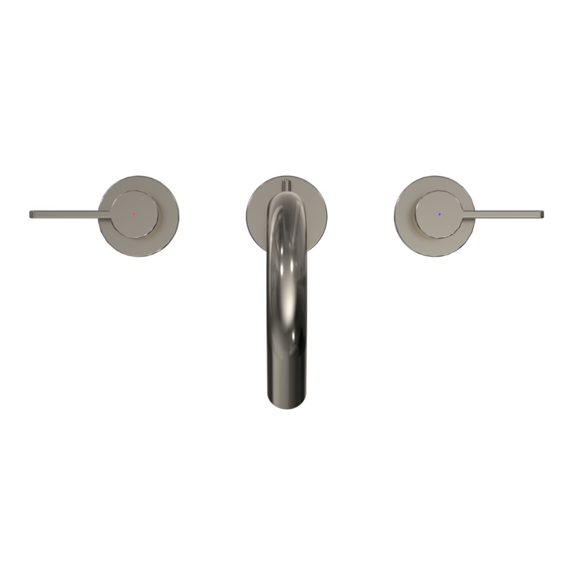 TOTO TLG11201UA#PN Gf Series 1.2 Gpm Two Lever Handle Widespread Bathroom Sink Faucet - Polished Nickel