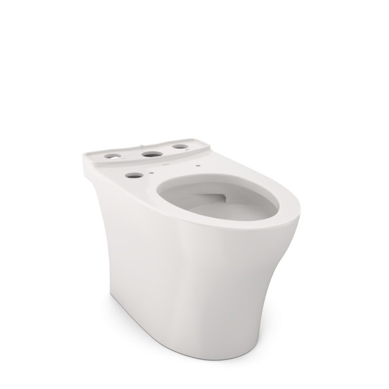 TOTO CT446CEGNT40#11 Aquia Iv Washlet+ Elongated Skirted Toilet Bowl With Cefiontect - Colonial White