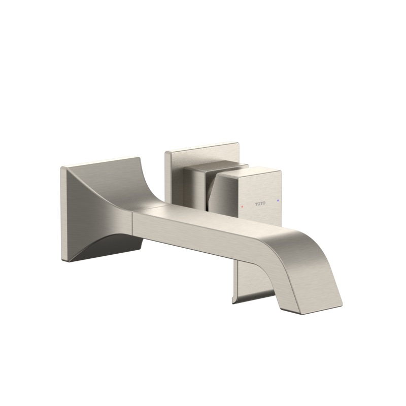 TOTO TLG08308U#BN Gc 1.2 Gpm Wall-Mount Single-Handle Long Bathroom Faucet With Comfort Glide Technology - Brushed Nickel