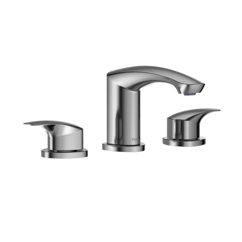 TOTO TLG09201U#CP Gm 1.2 Gpm Two Handle Widespread Bathroom Sink Faucet - Polished Chrome