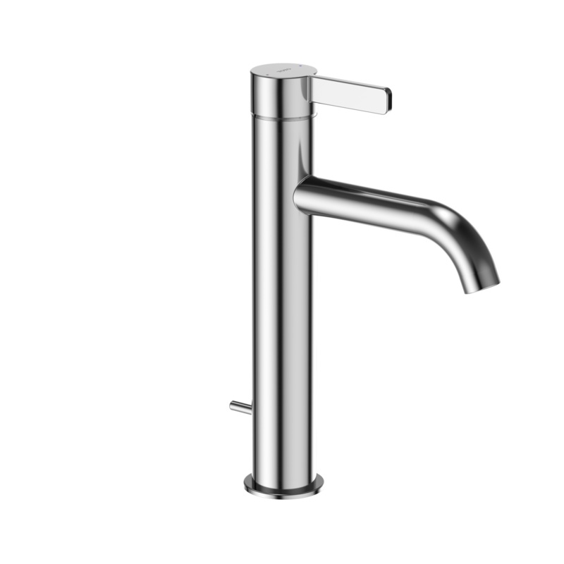 TOTO TLG11303U#CP Gf 1.2 Gpm Single Handle Semi-Vessel Bathroom Sink Faucet With Comfort Glide Technology - Polished Chrome