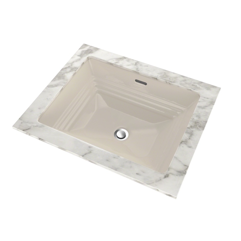 TOTO LT533#12 Promenade Rectangular Undermount Bathroom Sink - Sedona Beige