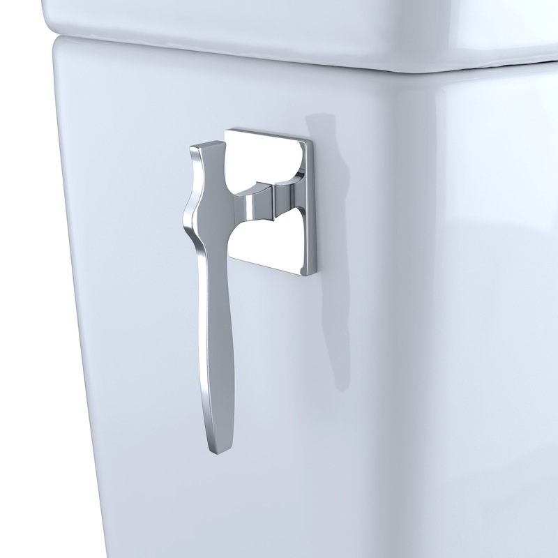 TOTO MS626124CEFG#03 Aimes Washlet+ One-Piece Elongated 1.28 Gpf Universal Height Skirted Toilet With Cefiontect - Bone