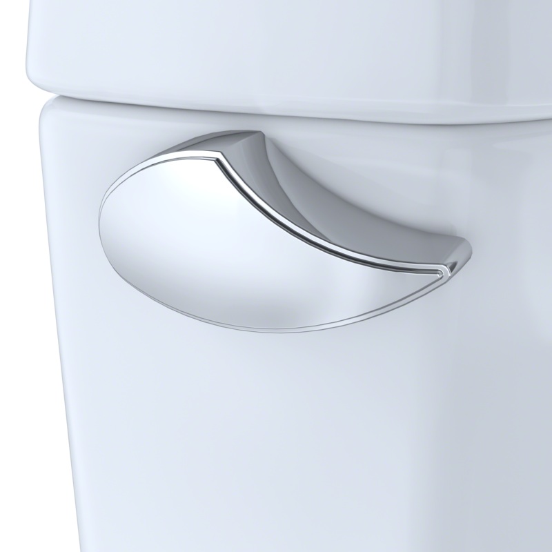 TOTO MW7763084CEFG.10#01 Drake Washlet+ Two-Piece Elongated 1.28 Gpf Universal Height Tornado Flush Toilet With C5 Bidet Seat - Cotton White