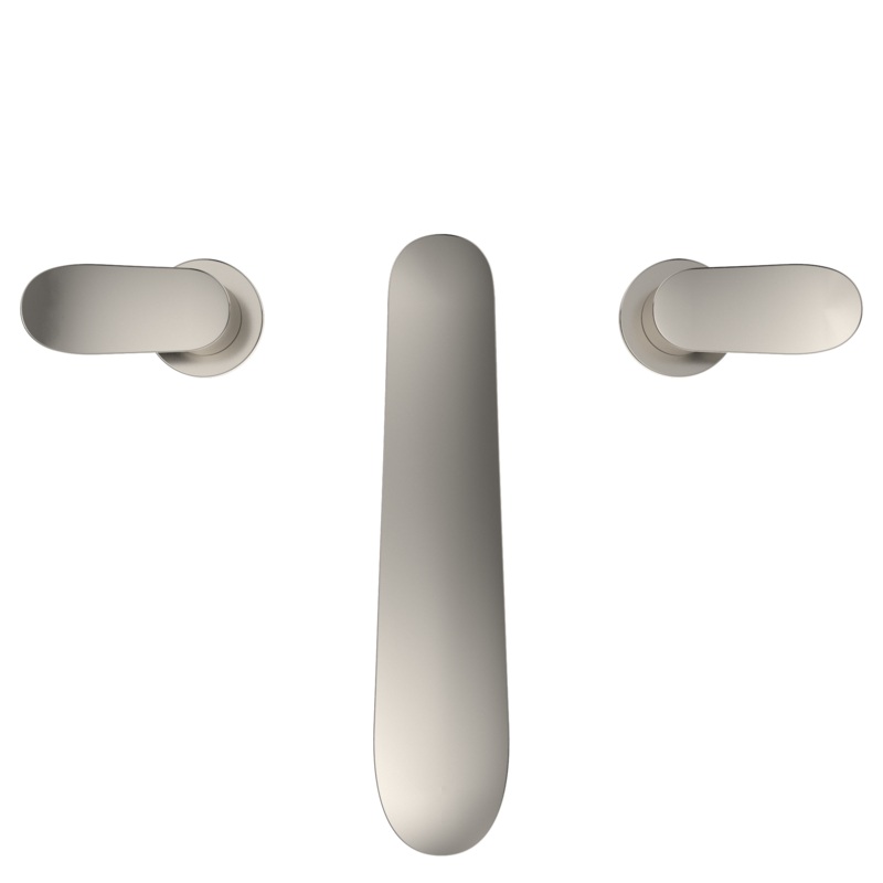TOTO TBG01201U#PN Go Two-Handle Deck-Mount Roman Tub Filler Trim - Polished Nickel