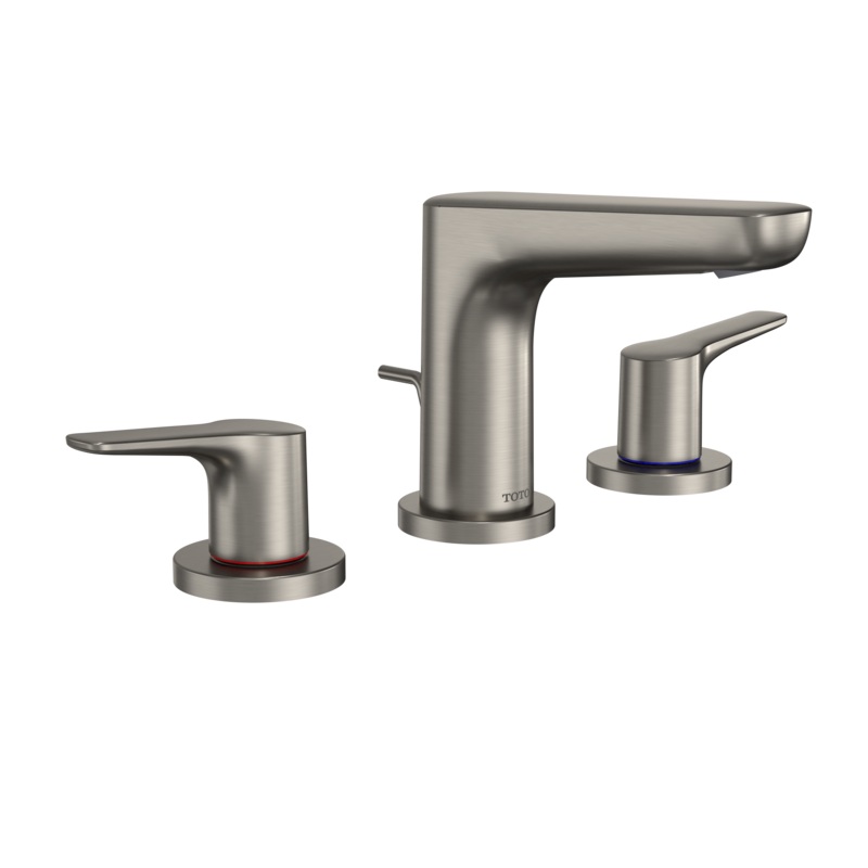TOTO TLG03201U#BN Gs 1.2 Gpm Two Handle Widespread Bathroom Sink Faucet - Brushed Nickel