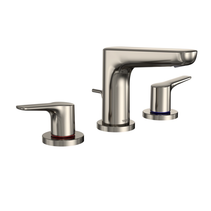 TOTO TLG03201U#PN Gs 1.2 Gpm Two Handle Widespread Bathroom Sink Faucet - Polished Nickel