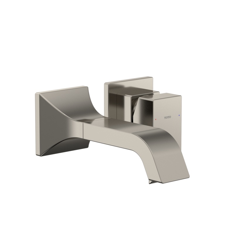 TOTO TLG08307U#PN Gc 1.2 Gpm Wall-Mount Single-Handle Bathroom Faucet With Comfort Glide Technology - Polished Nickel