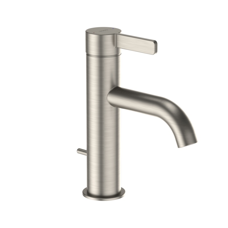 TOTO TLG11301U#BN Gf Series 1.2 Gpm Single Handle Bathroom Sink Faucet With Comfort Glide Technology And Drain Assembly - Brushed Nickel