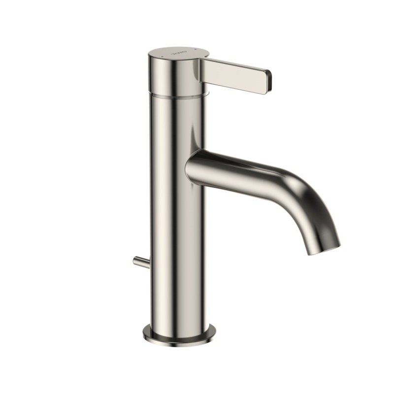 TOTO TLG11301U#PN Gf Series 1.2 Gpm Single Handle Bathroom Sink Faucet With Comfort Glide Technology And Drain Assembly - Polished Nickel