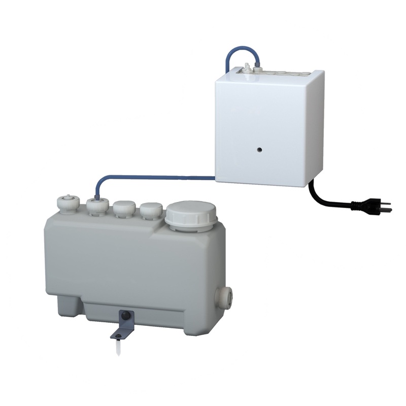 TOTO TLK01102UA Touchless Auto Foam Soap Dispenser Controller And 3 Liter Reservoir For 2 Spout Compatibility -