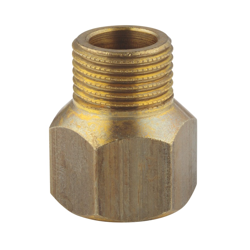 GROHE 00136000 1/2" Threaded Connector , Chrome
